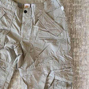 Trekking zip off pants with stretch